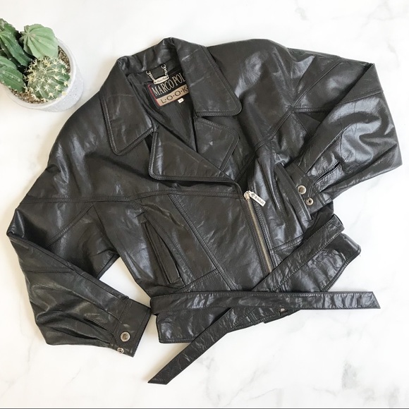 marco polo leather jacket